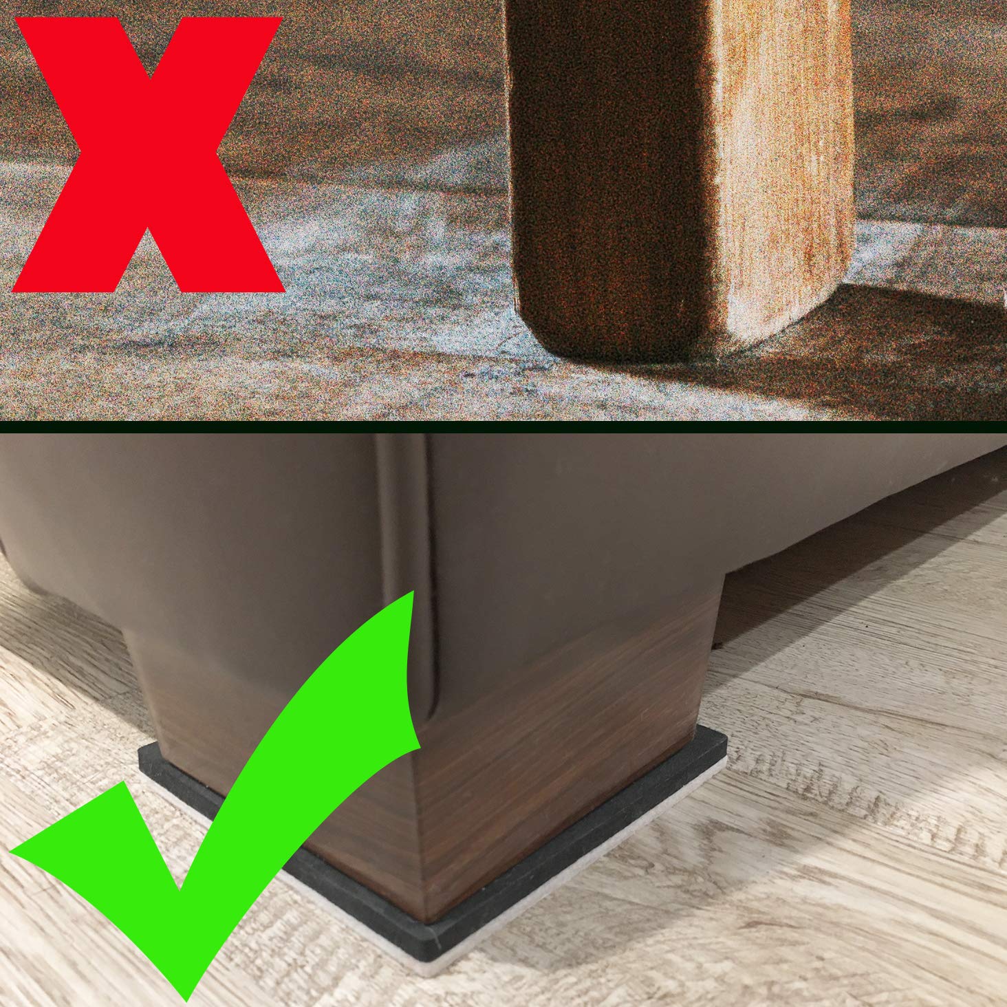 Liyic silent-move slider reduces friction and noise when shifting heavy furniture.