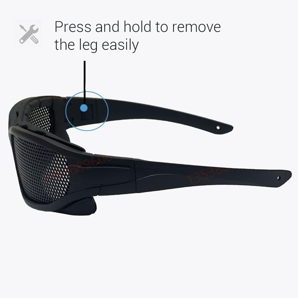 LIYJTK lightweight breathable goggles for all-day comfortable wear