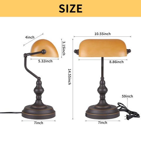 Liylan lamp oil rubbed bronze finish enhances vintage office decor.