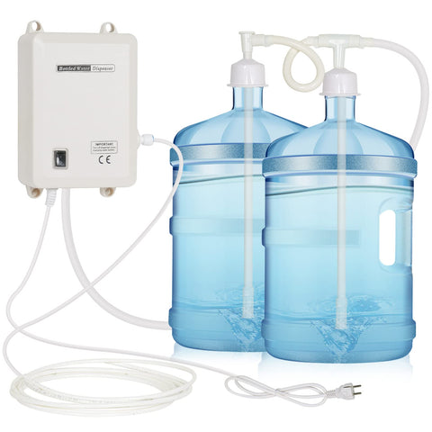 LIYUAN 5-gallon bottle pump front view for compact under-sink use