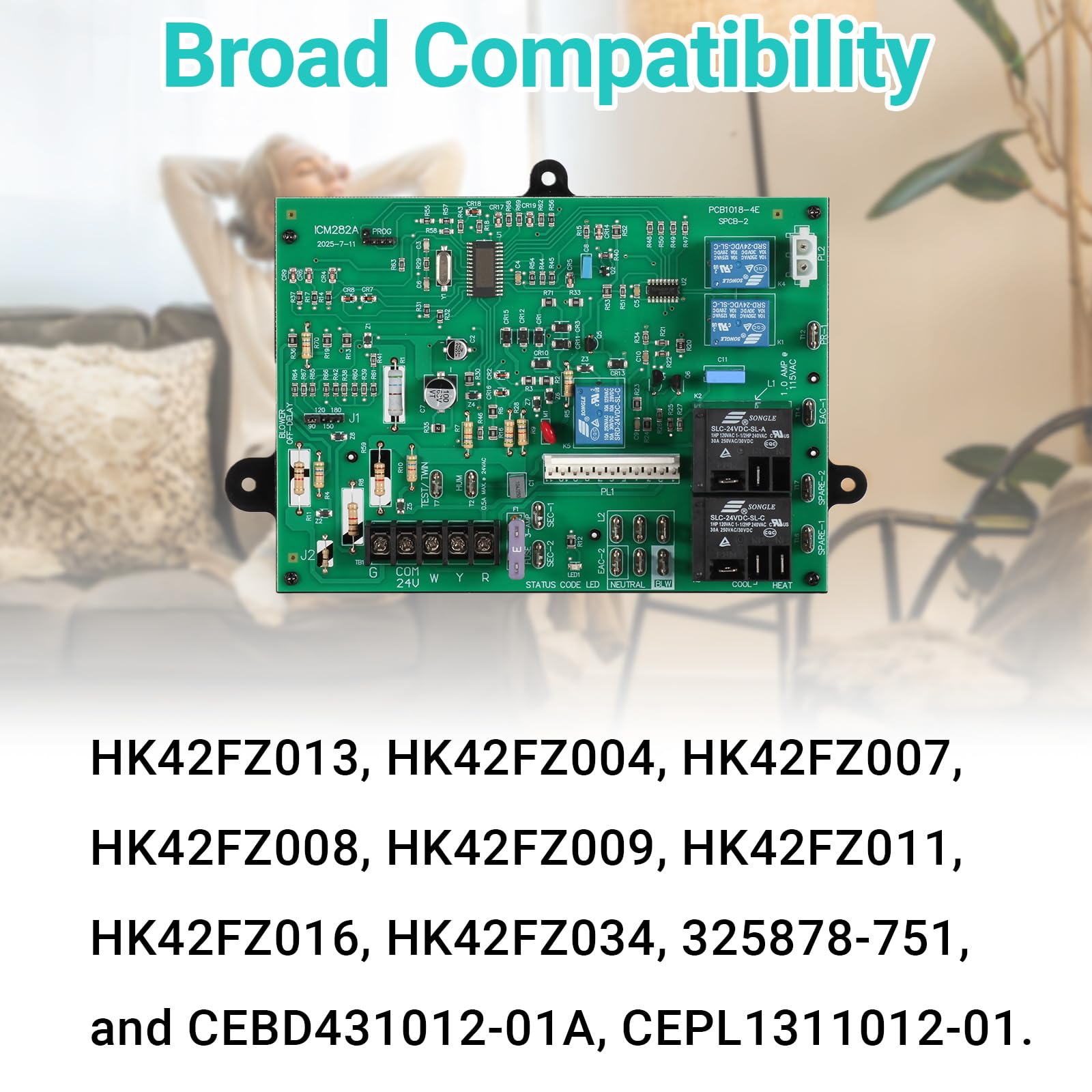 LIYUKUANG ICM282A board back panel with connectors for quick installation