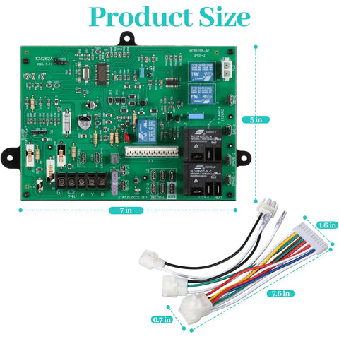 LIYUKUANG ICM282A board installation wiring view for installers