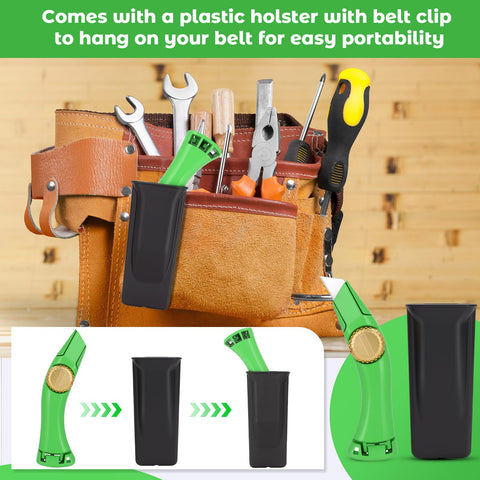 Lizenoz replacement blades pack green for quick blade swaps