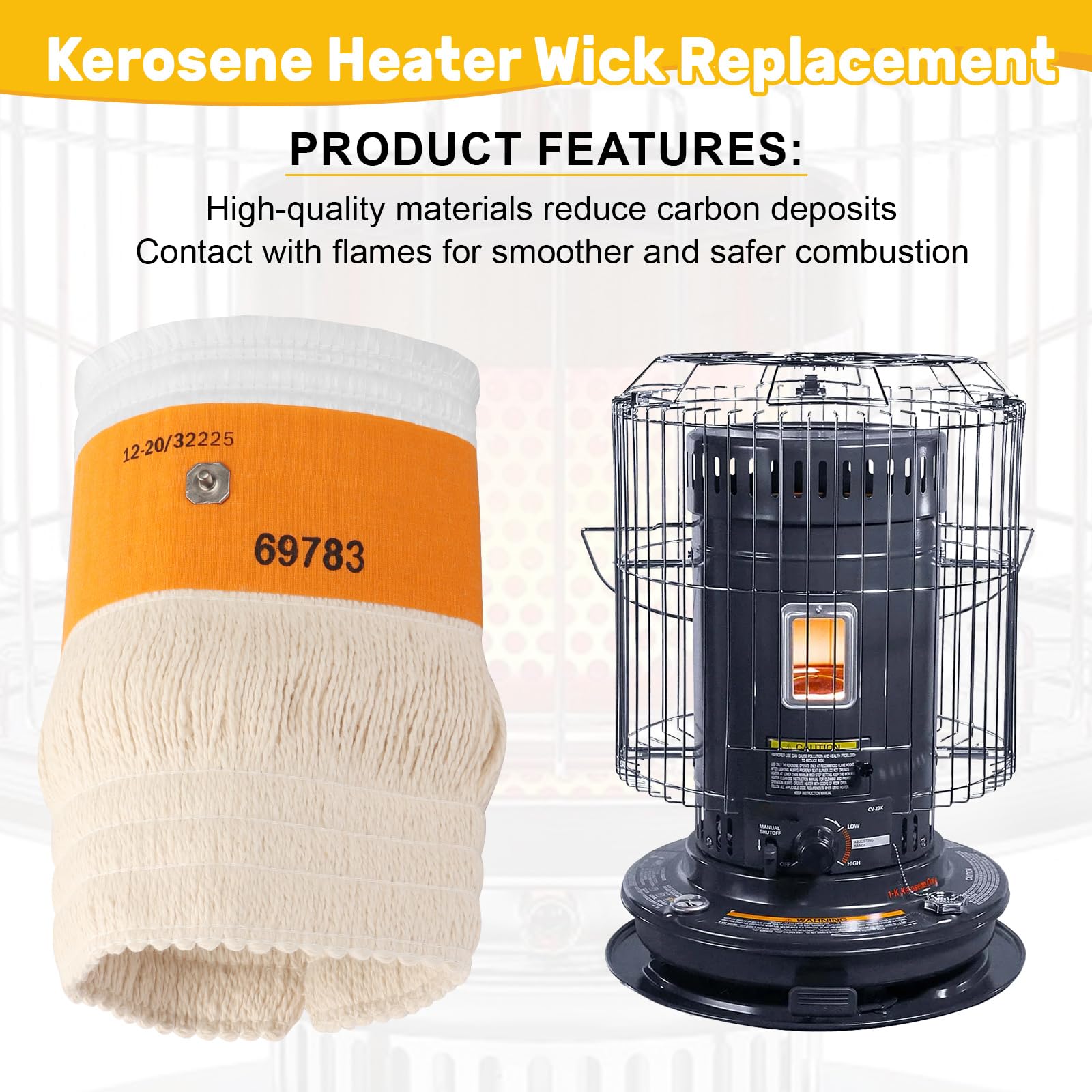 LJB kerosene wick 32225 for DH-2300 DuraHeat supports durable performance