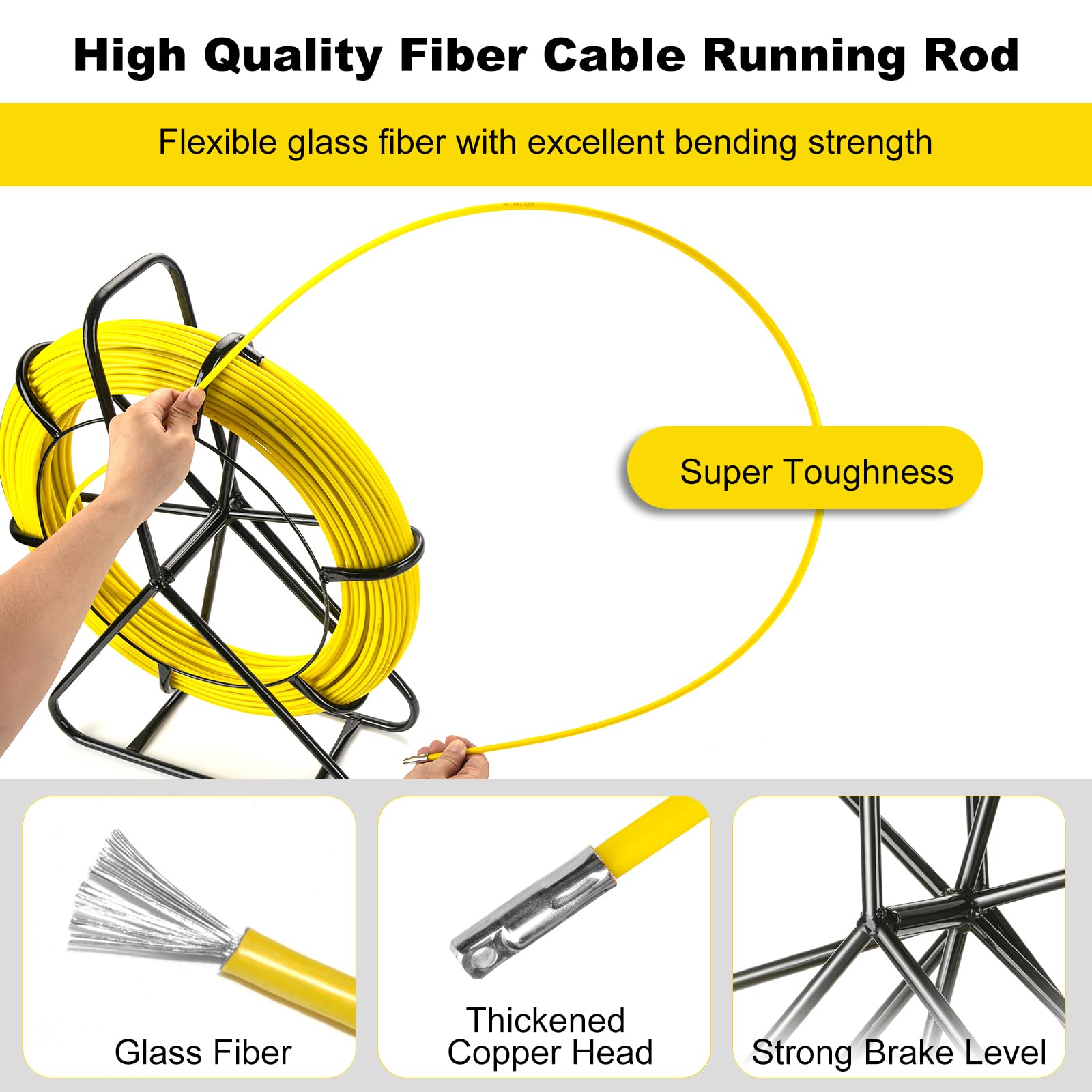 LJJJXXX HDPE coating resists wear during long, demanding runs.