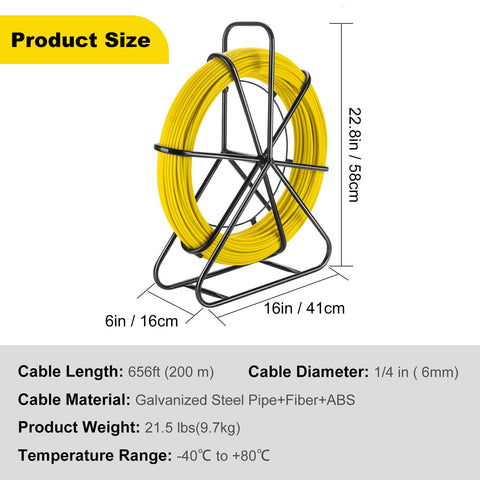 LJJJXXX non-conductive pull tape keeps electrical runs safe and straightforward.