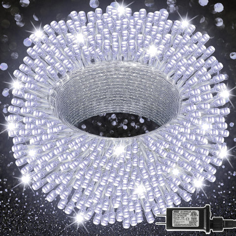 LJLNION 300 LED string lights for outdoor and indoor use with versatile illumination