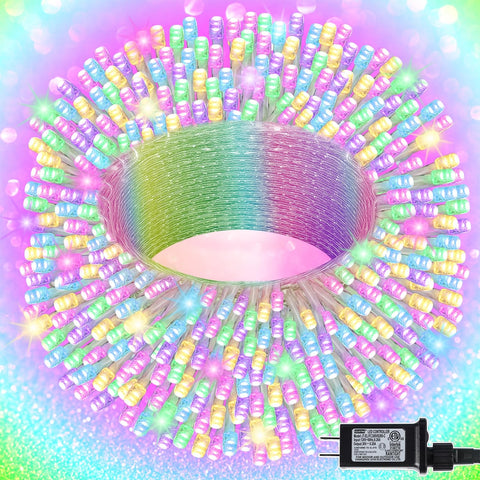LJLNION Easter string lights 300 LED 98.5 ft for vibrant indoor and outdoor décor