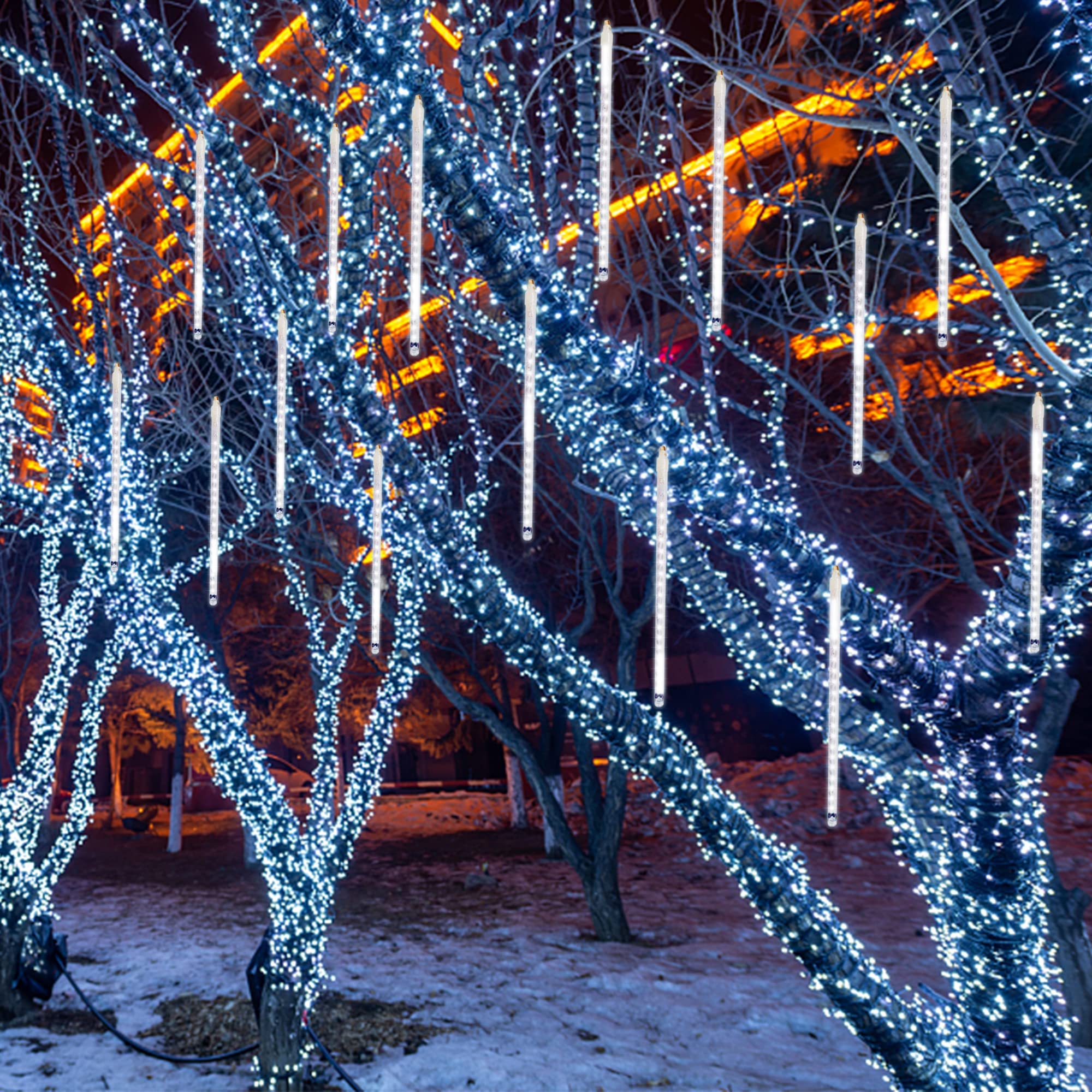 LJLNION end-to-end connectable system for wider holiday displays.