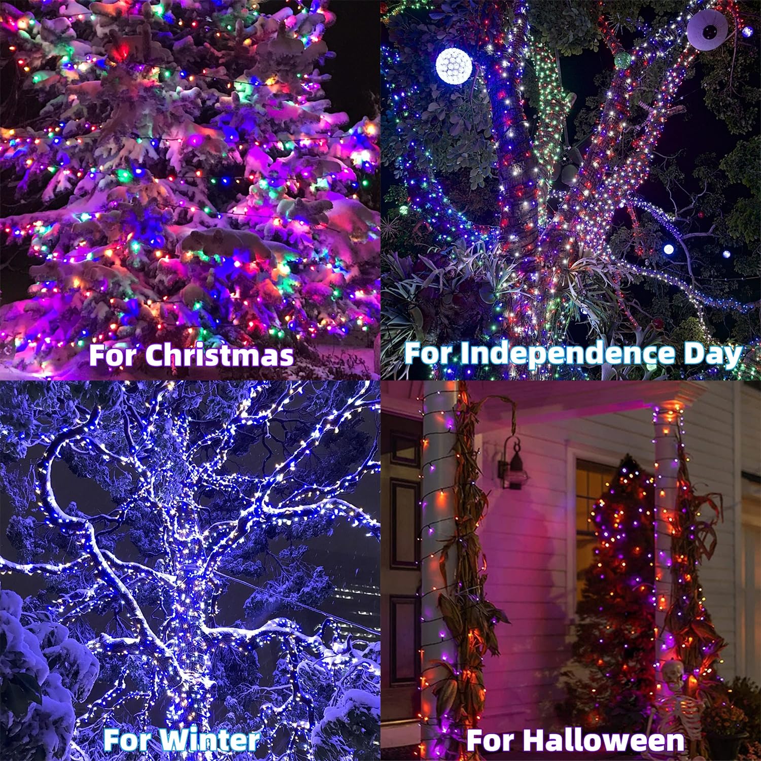 LJLNION indoor outdoor decor lights with UL certified low voltage
