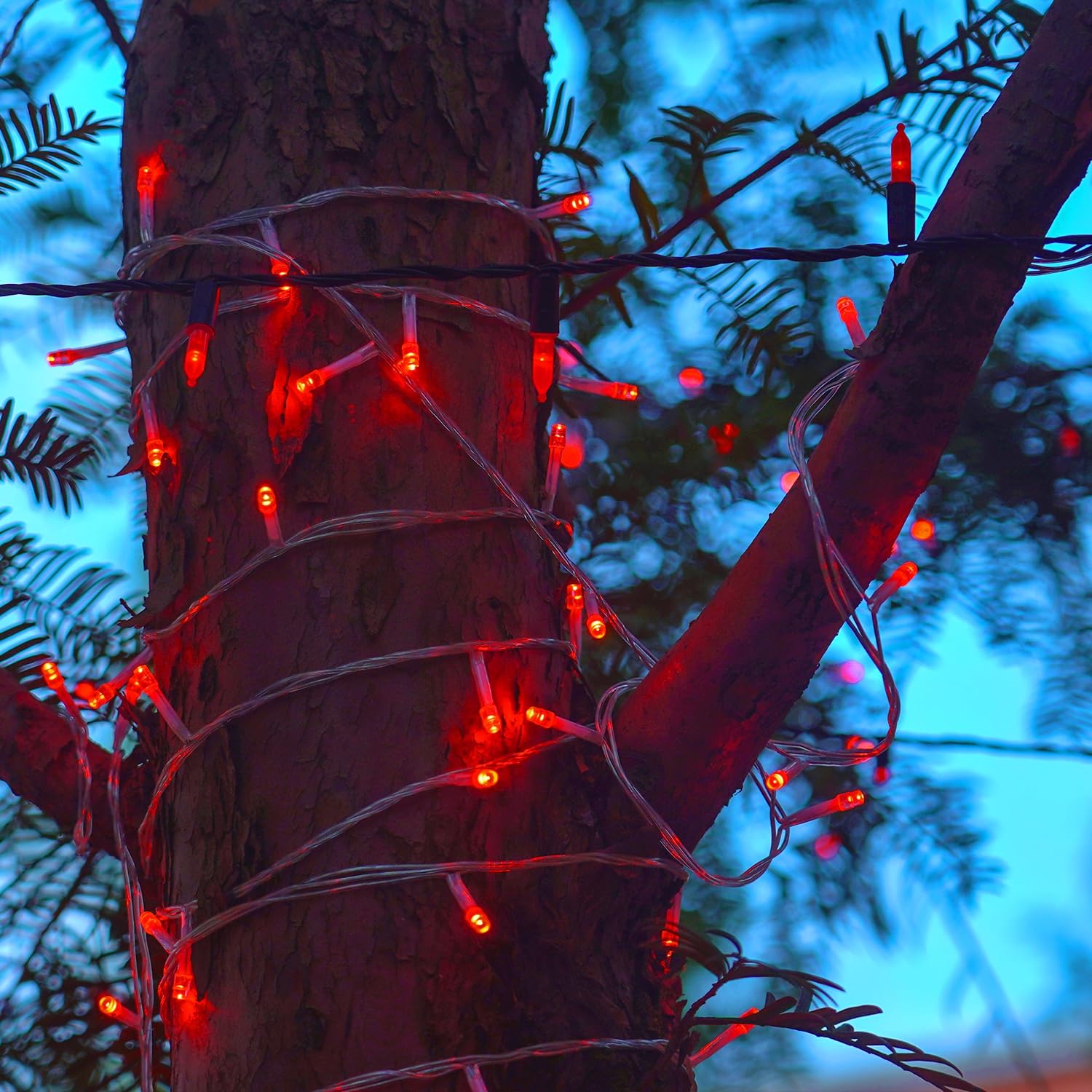 LJLNION red-toned glow ideal for intimate dinners and décor.