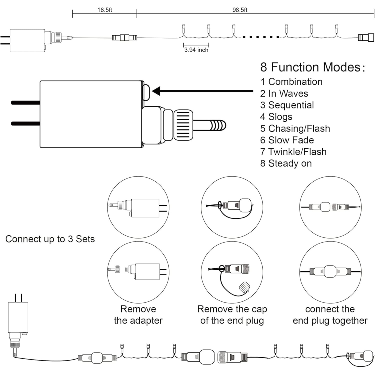 LJLNION transparent copper-wire design for sleek, safe long-lasting use