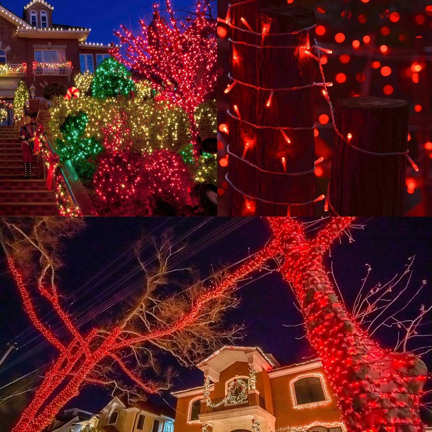 LJLNION waterproof IP44 valentines lights ideal for year-round outdoor ambience.