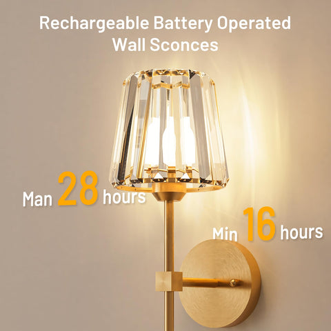 L.JUJAM gold sconce adds decorative glow for bedrooms and hallways