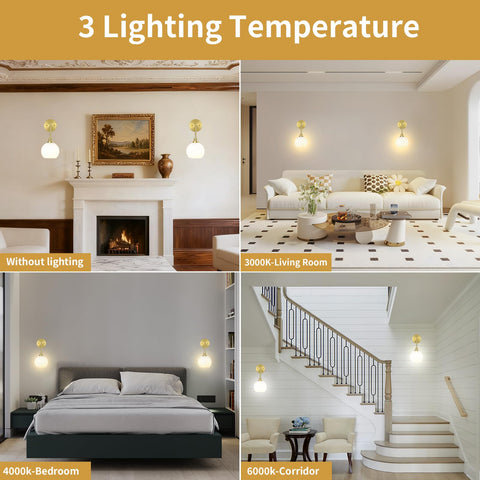 L.JUJAM adjustable color temperature range from warm to cool tones