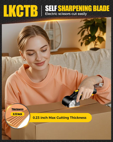 LKCTB cutter features a brushless motor for quiet, smooth cutting