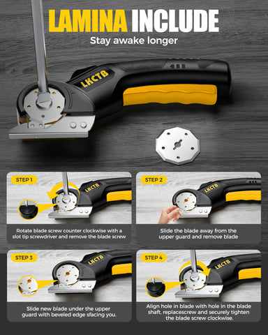 LKCTB cutter shown in workshop use for durable, reliable cutting