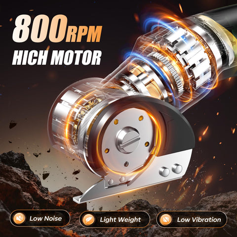 LKCTB Electric Scissors brushless motor delivers quiet, efficient power.