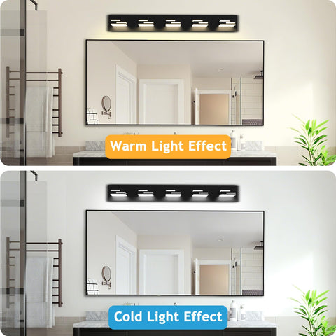 LKHF vanity light easy installation for quick bathroom upgrades