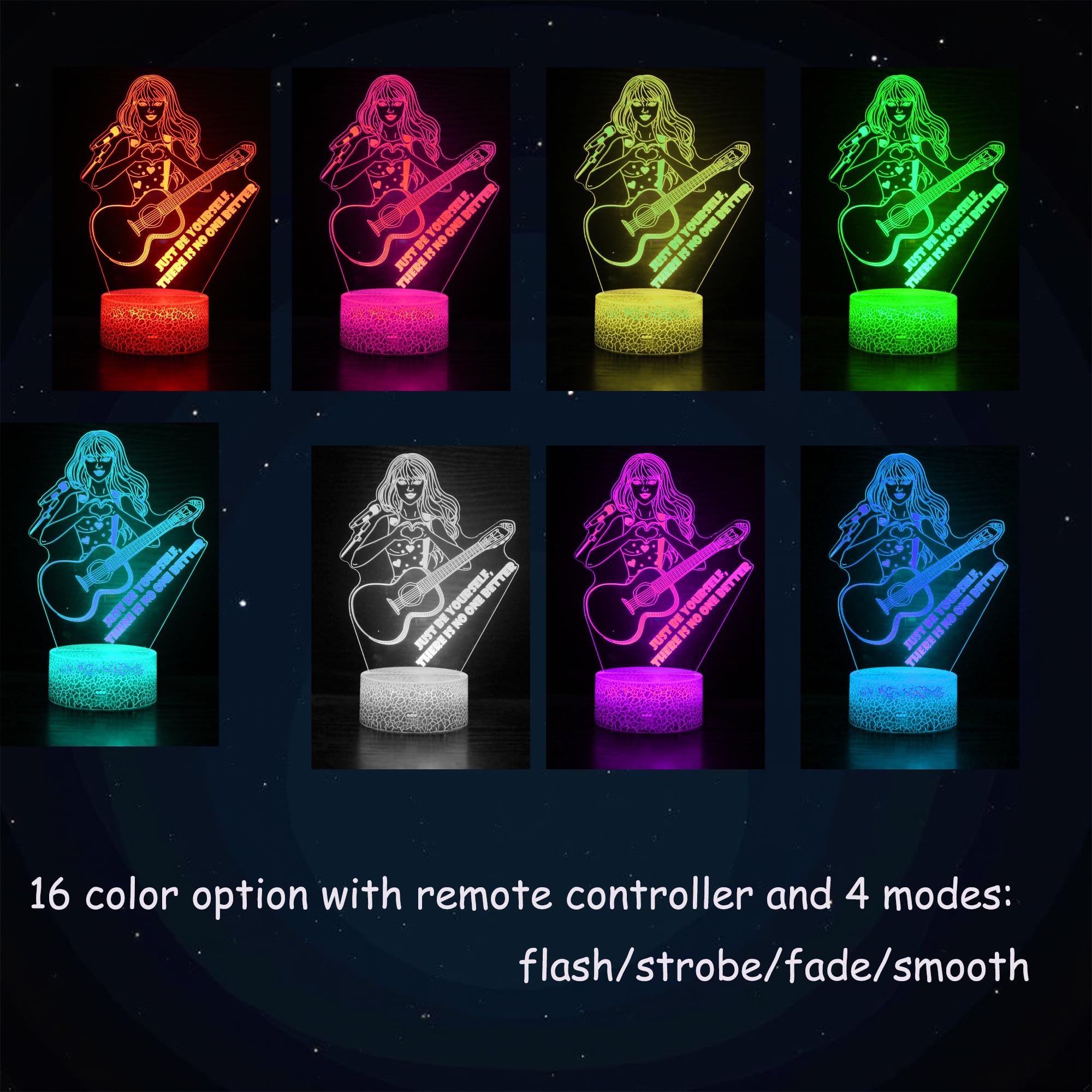 LLAMEVOL 3D lamp featuring singer meme design brightens desks in study spaces