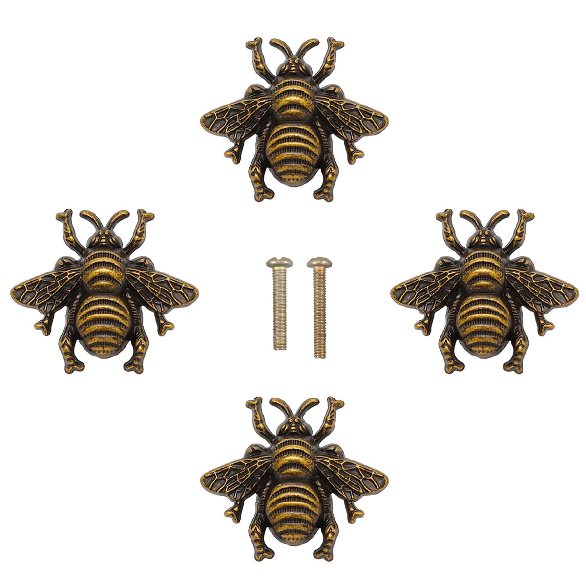 LLDYNW bronze bee cabinet knob adds playful charm to dressers.