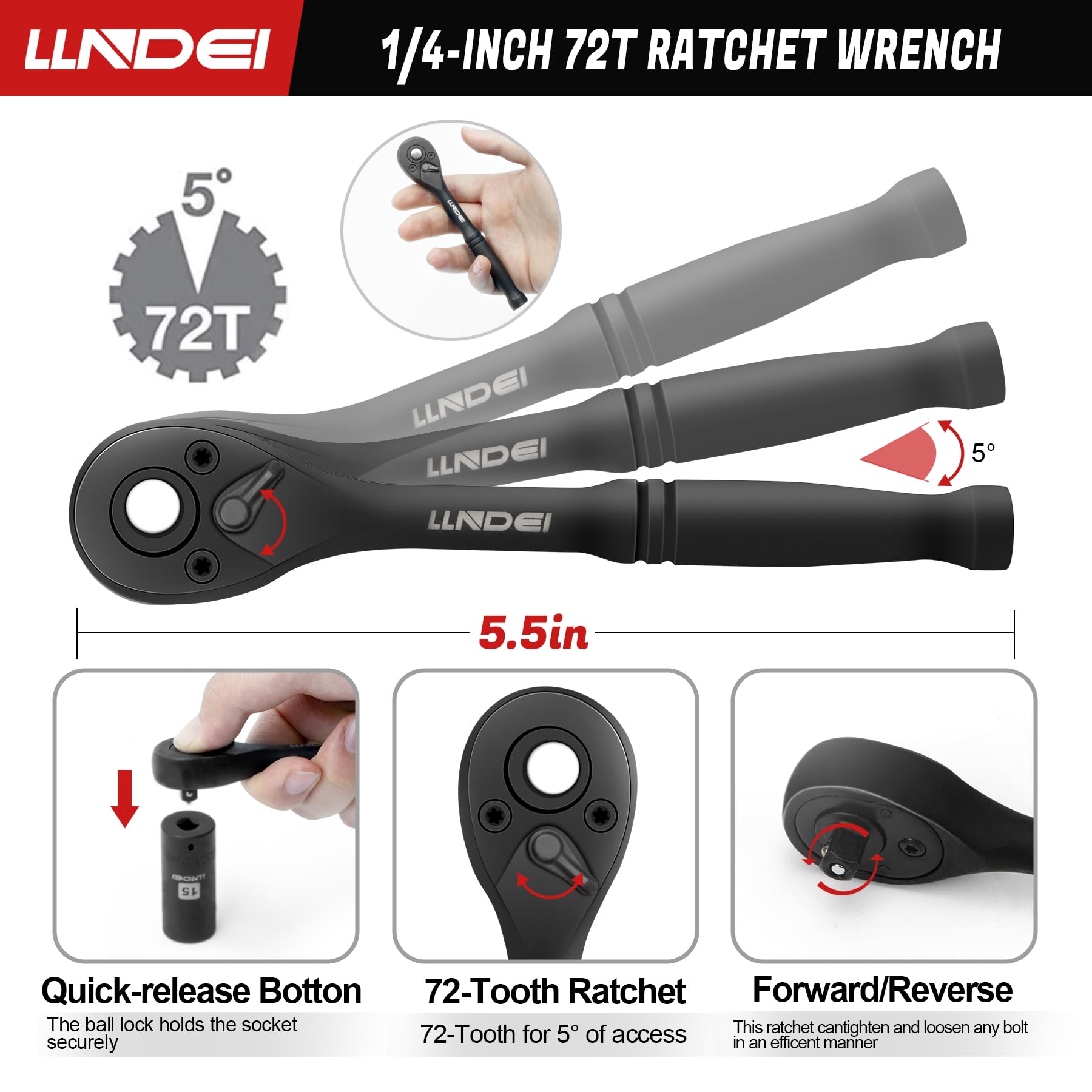 LLNDEI universal joint flexible access to fasteners