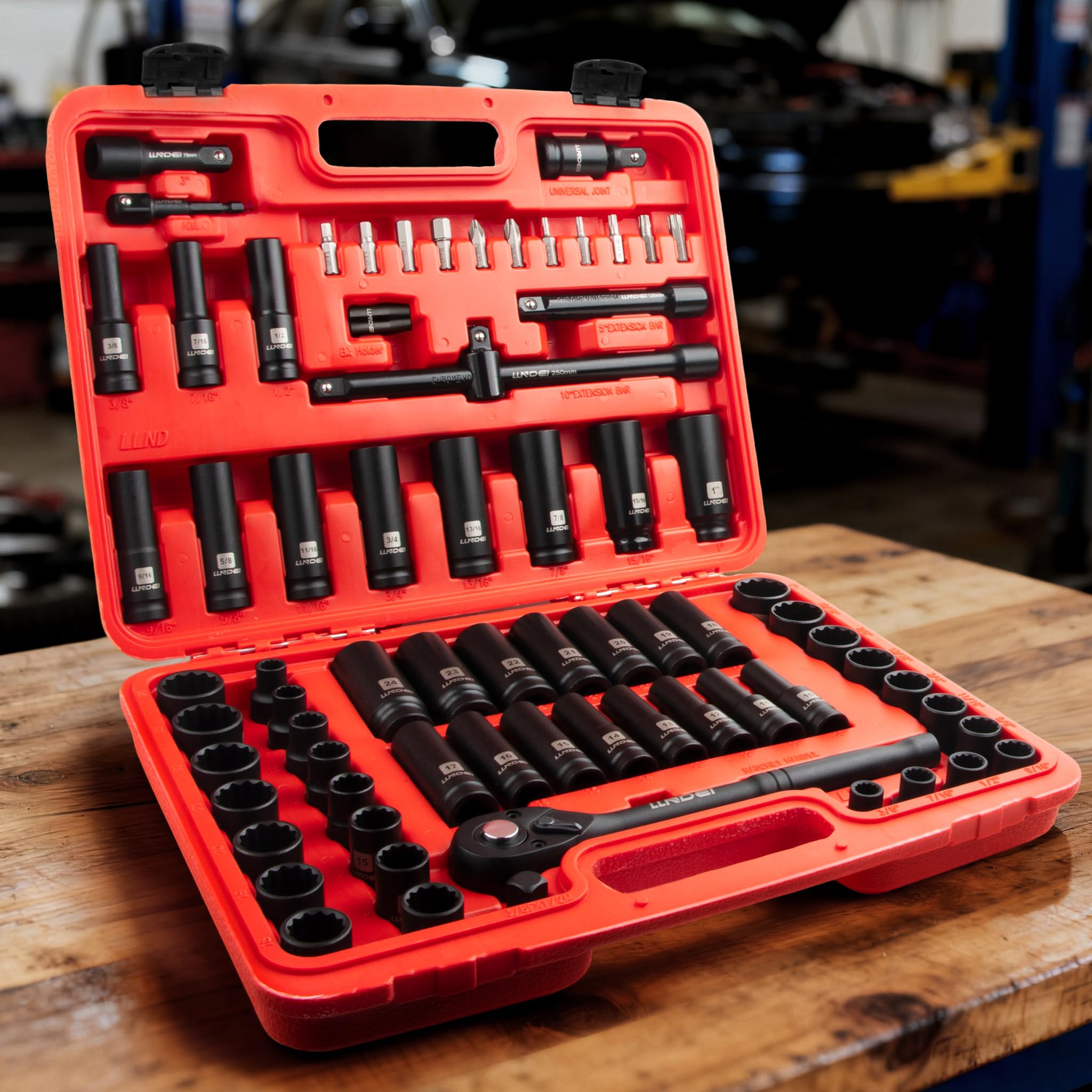 LLNDEI 6- and 12-point sockets for tight spaces and torque