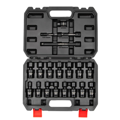 Black organizer tray keeps LLNDEI sockets organized
