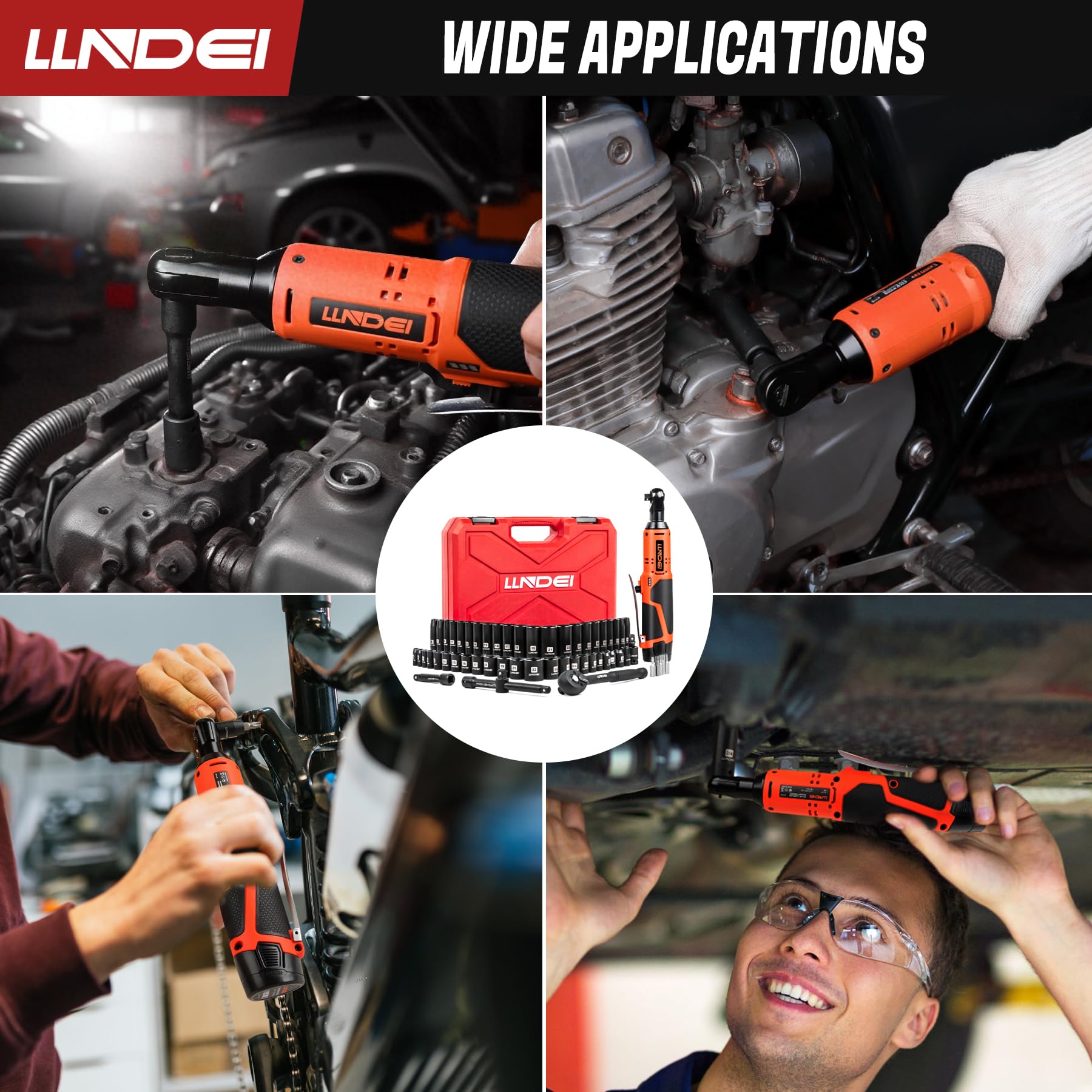 LLNDEI compact toolkit fits in a tool bag for everyday tasks