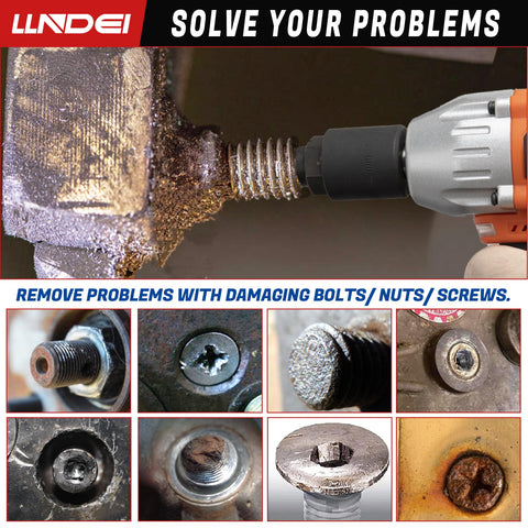 LLNDEI durable CR-MO steel extractors for long-lasting use.