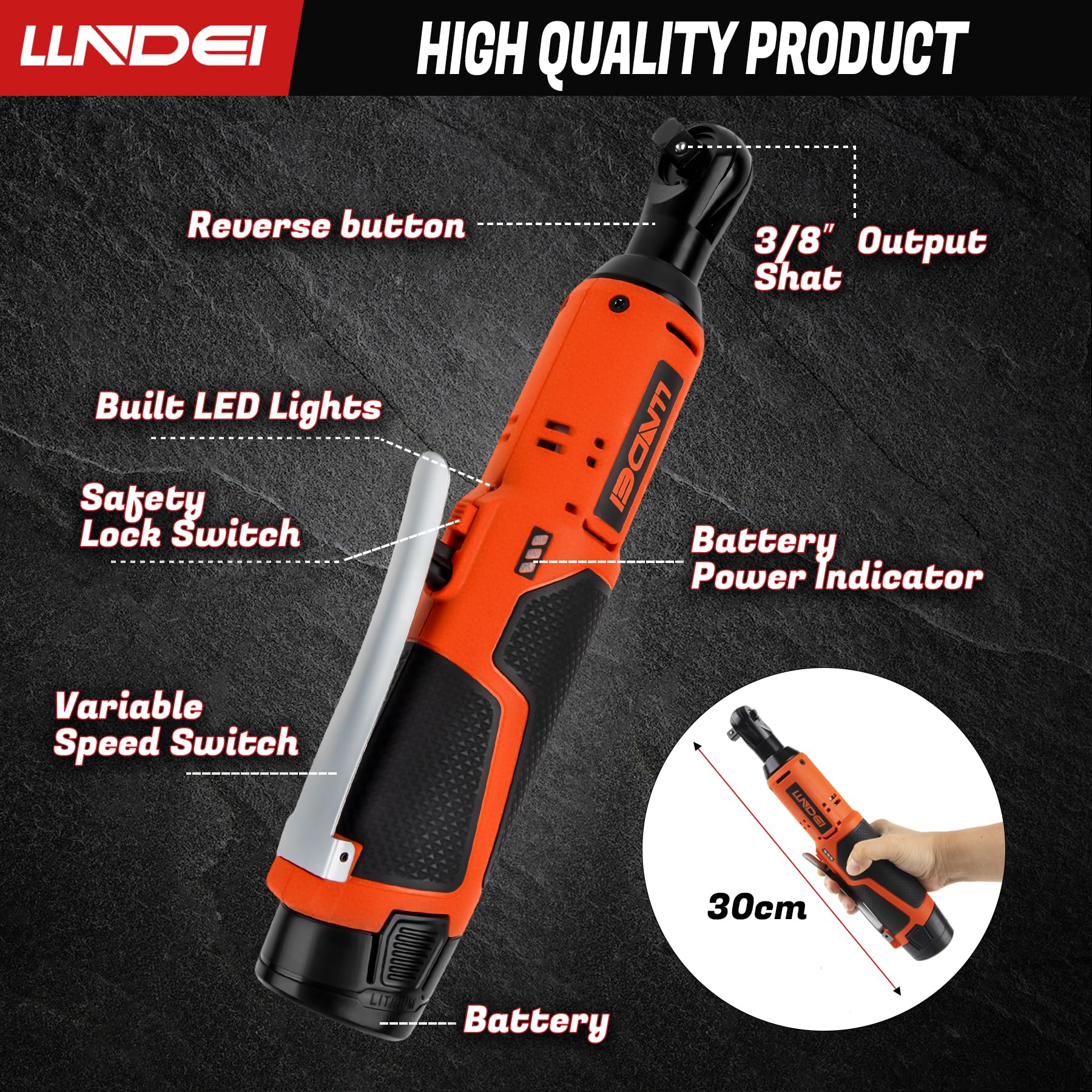 LLNDEI metric and SAE sockets offer versatile range for quick repairs