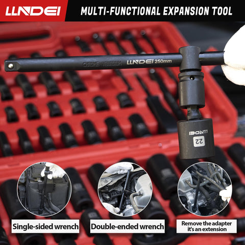 LLNDEI spark plug sockets for rapid plug changes