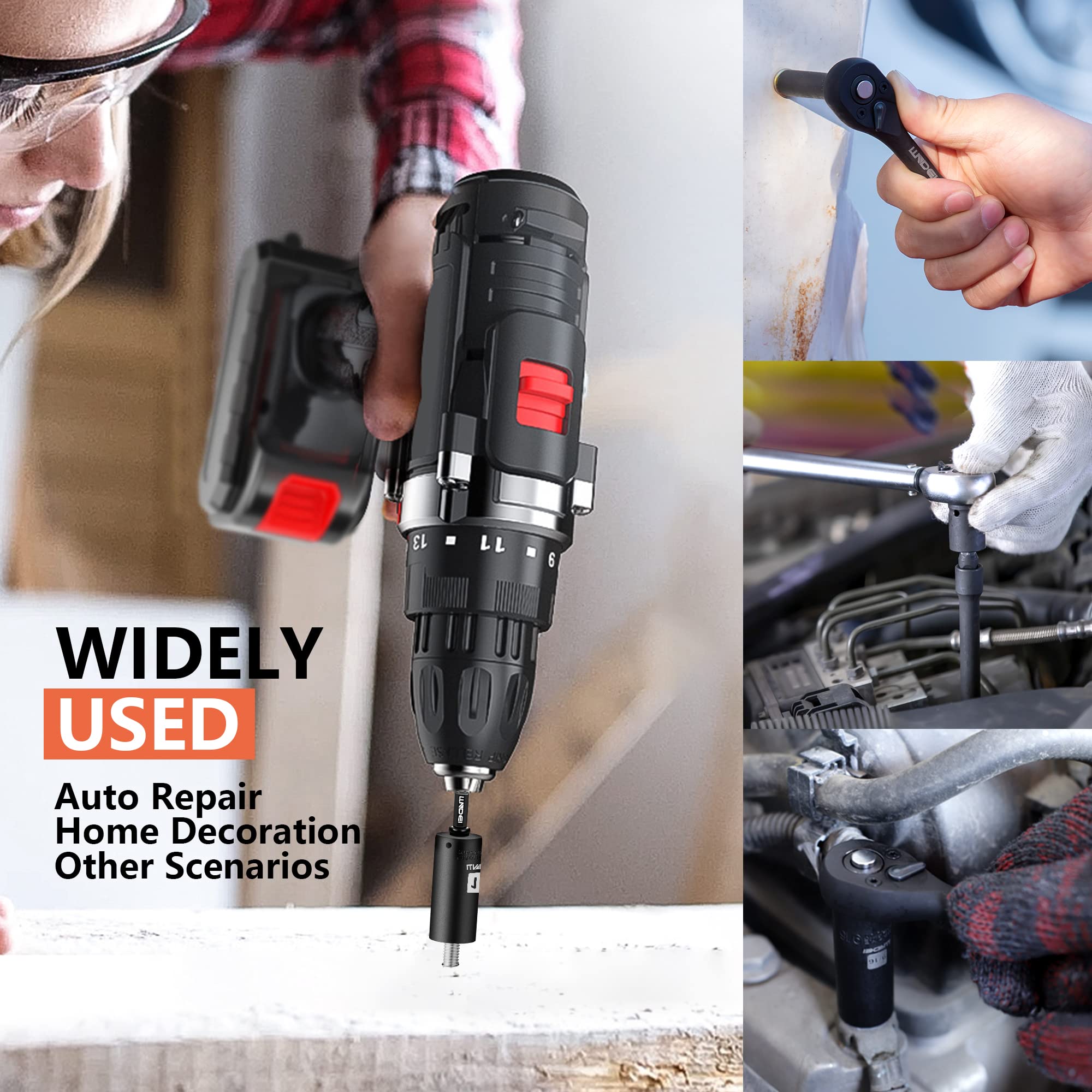 LLNDEI storage case with lever locks keeps tools secure.