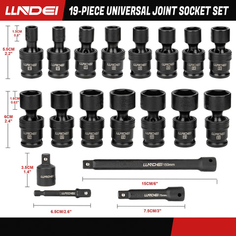 LLNDEI swivel head enables 360 degree access in tight spaces