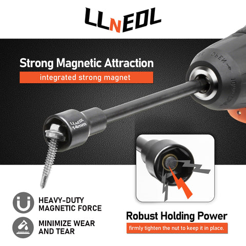 LLNEDL 72-tooth quick-release ratchet for smooth, precise turns.