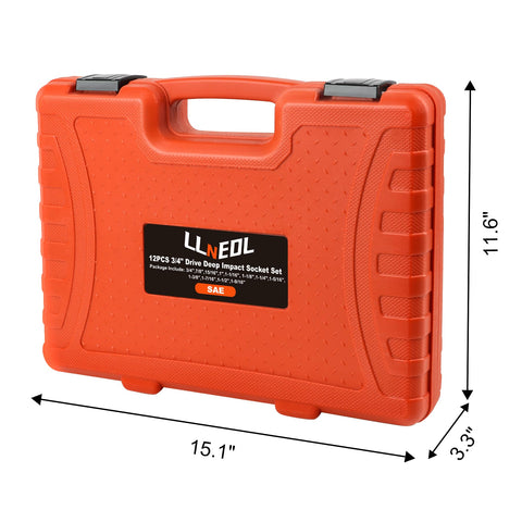 LLNEDL CR-MO heavy-duty sockets handle demanding maintenance tasks.