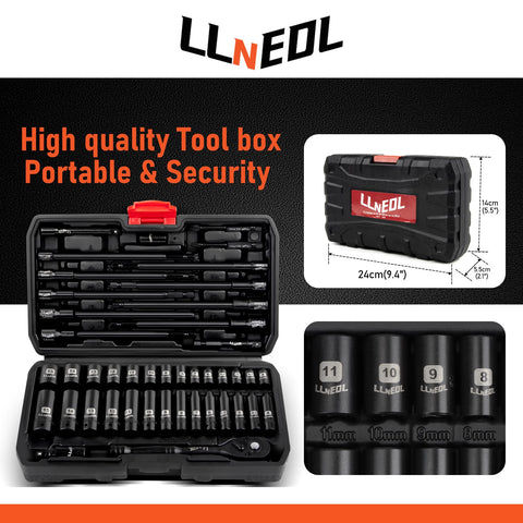 LLNEDL PH1 and PH2 drill bits for clean boring.
