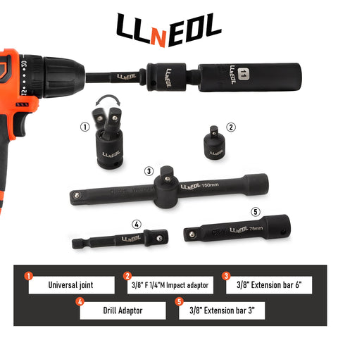 LLNEDL spark plug sockets help quick, safe automotive maintenance.
