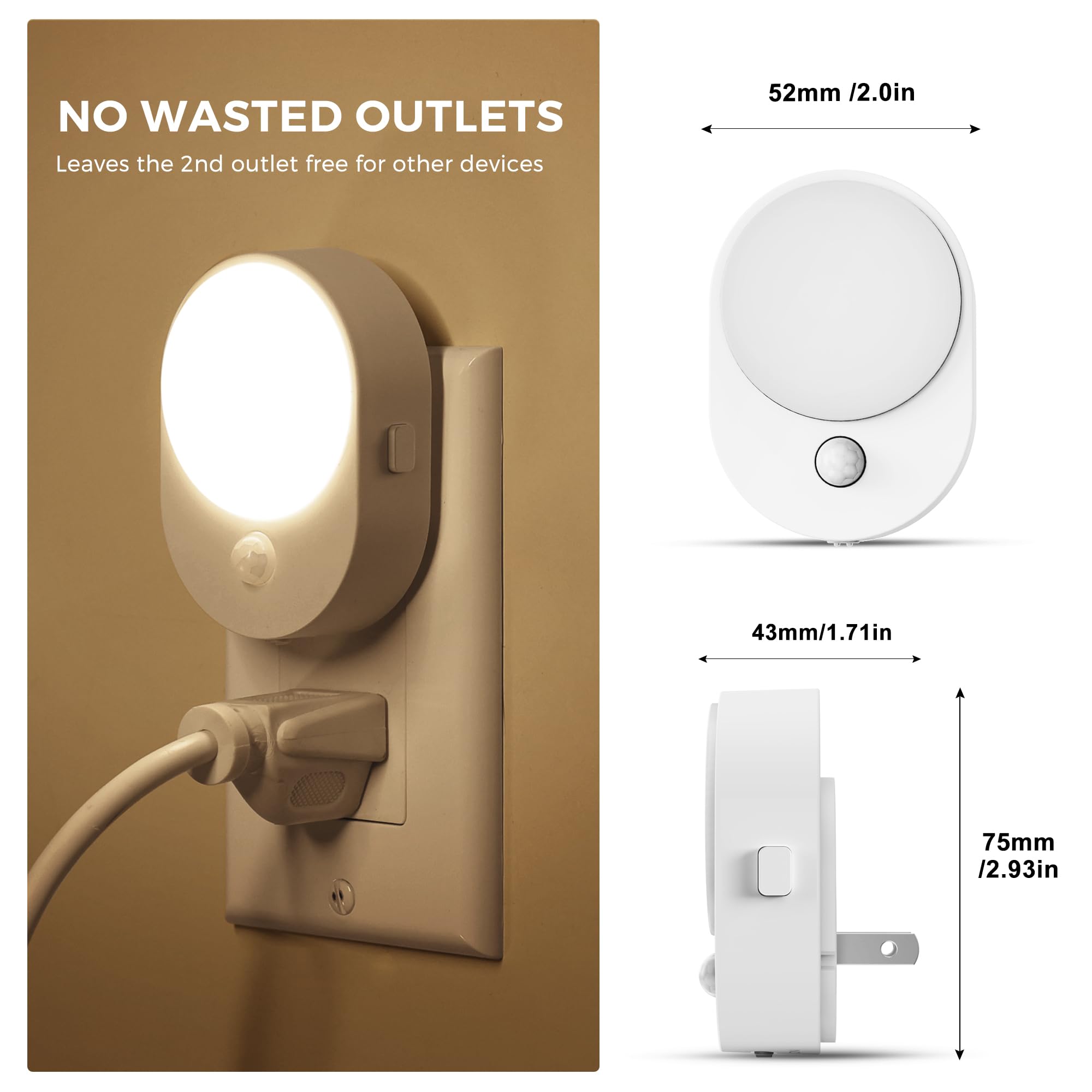 L LOHAS LED brightness 100 lumens for brighter task lighting