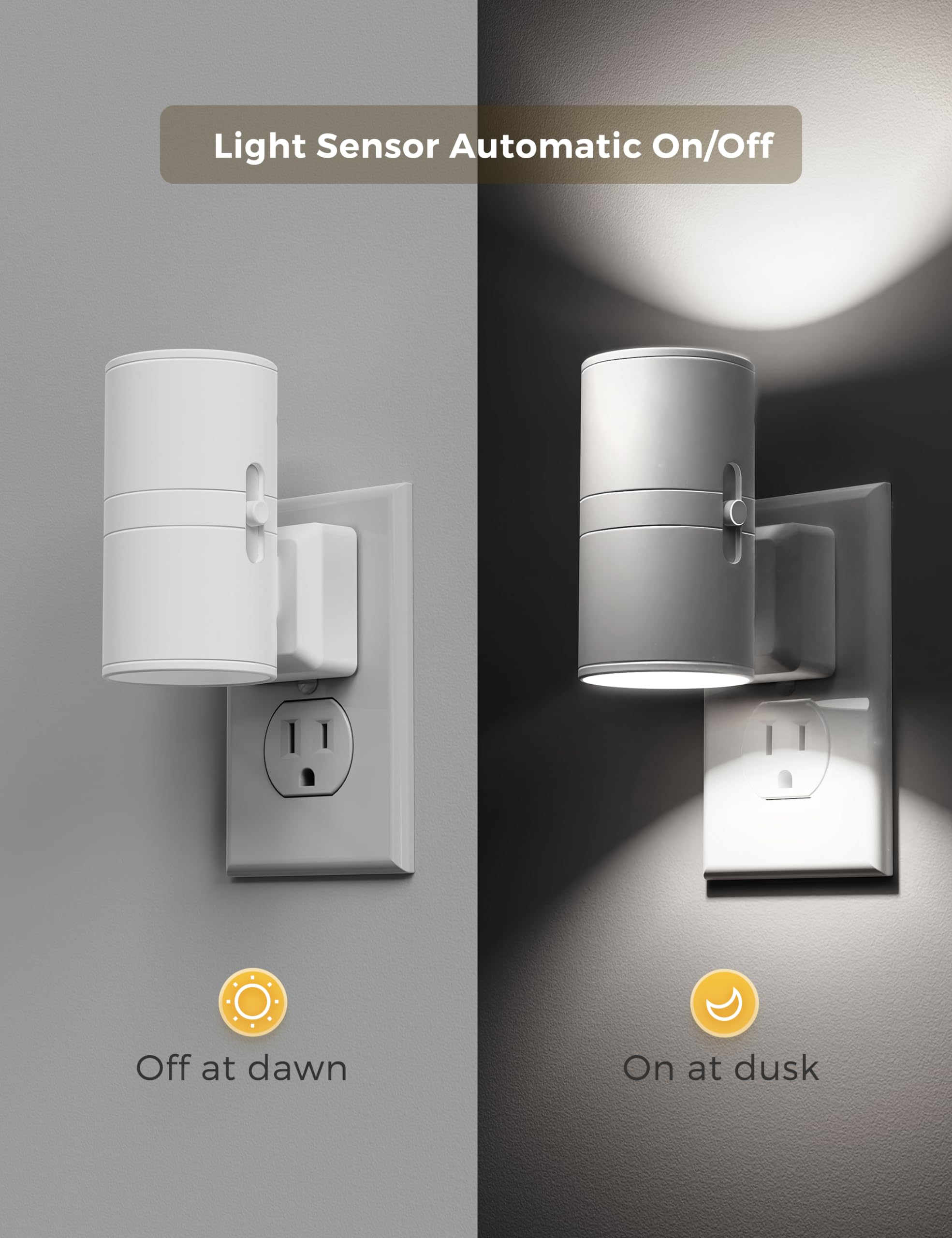 L LOHAS LED Dimmable Night Light offers adjustable brightness for safe nighttime visibility.
