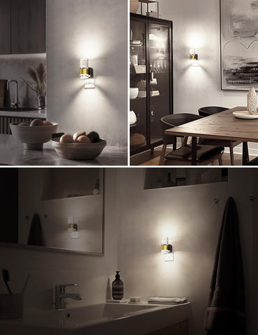 L LOHAS LED acrylic night light with shatter-resistant design and soft glow.