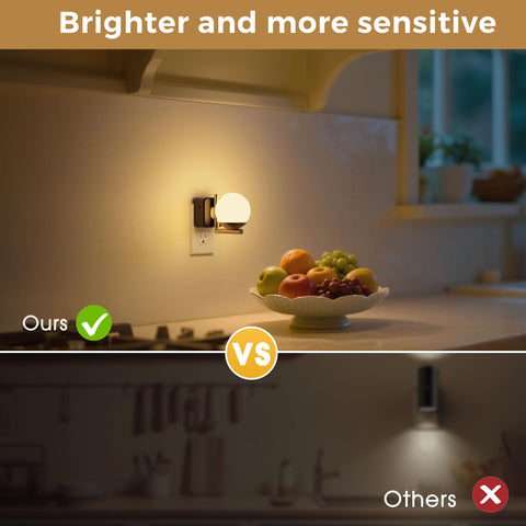 L LOHAS LED night light modern design complements any decor