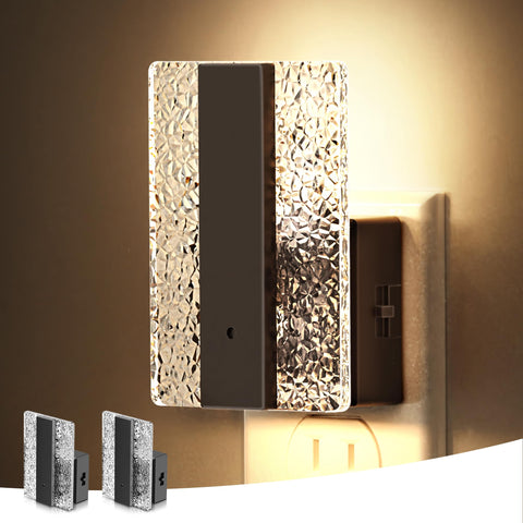 L LOHAS LED night lights plug-in for gentle hallway illumination.
