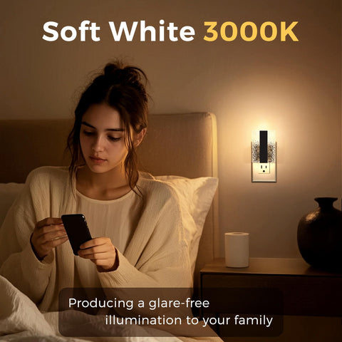 L LOHAS LED decorative night light adds subtle style to any room.
