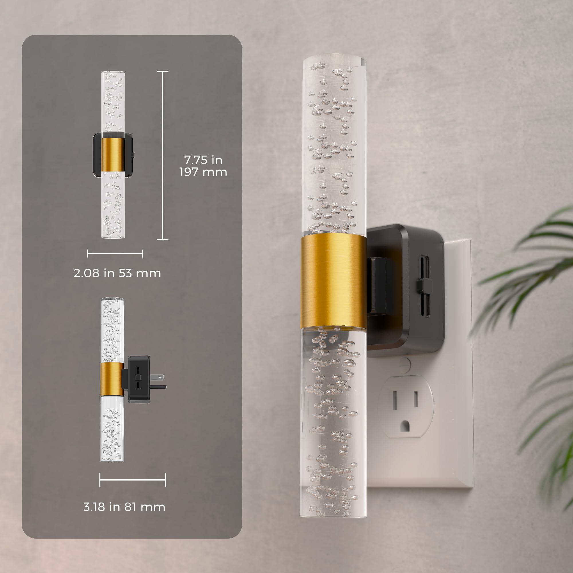 L LOHAS LED bedroom bathroom hallway night light suitable for multiple spaces