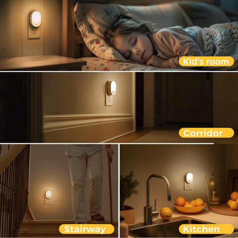 L LOHAS LED ideal for hallways and bathrooms with hands-free use