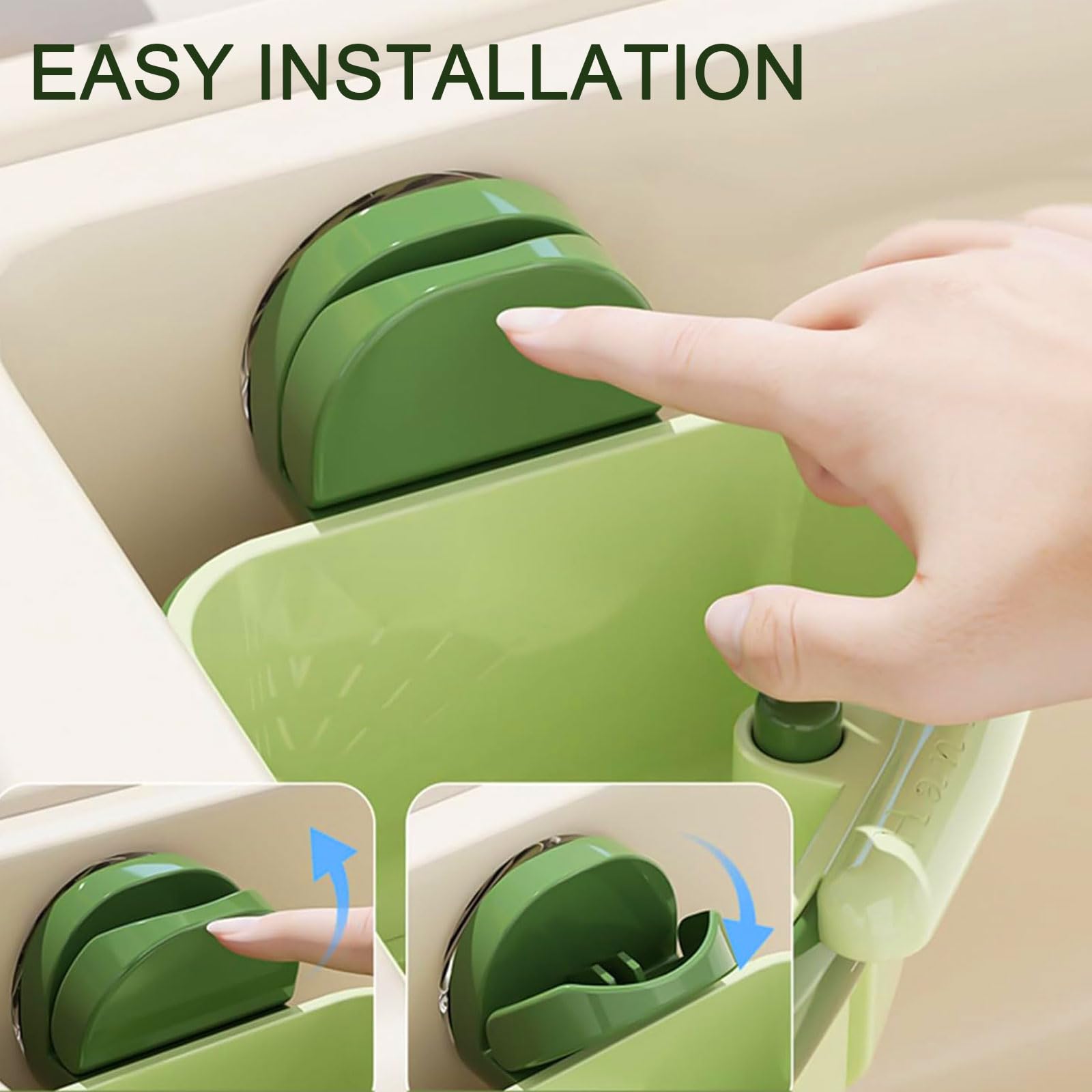 LLQ corner sink trash catcher fits sink corners without blocking usability