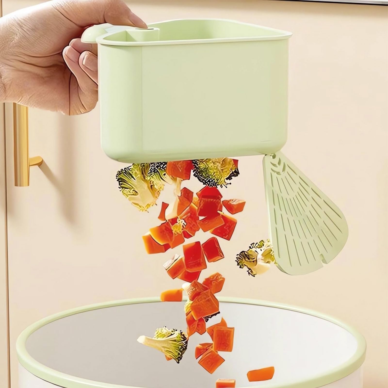 LLQ multi-functional sponge storage keeps sponges within reach by faucet
