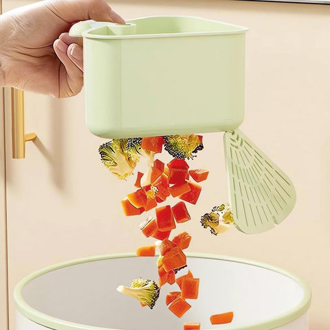 LLQ multi-functional sponge storage keeps sponges within reach by faucet