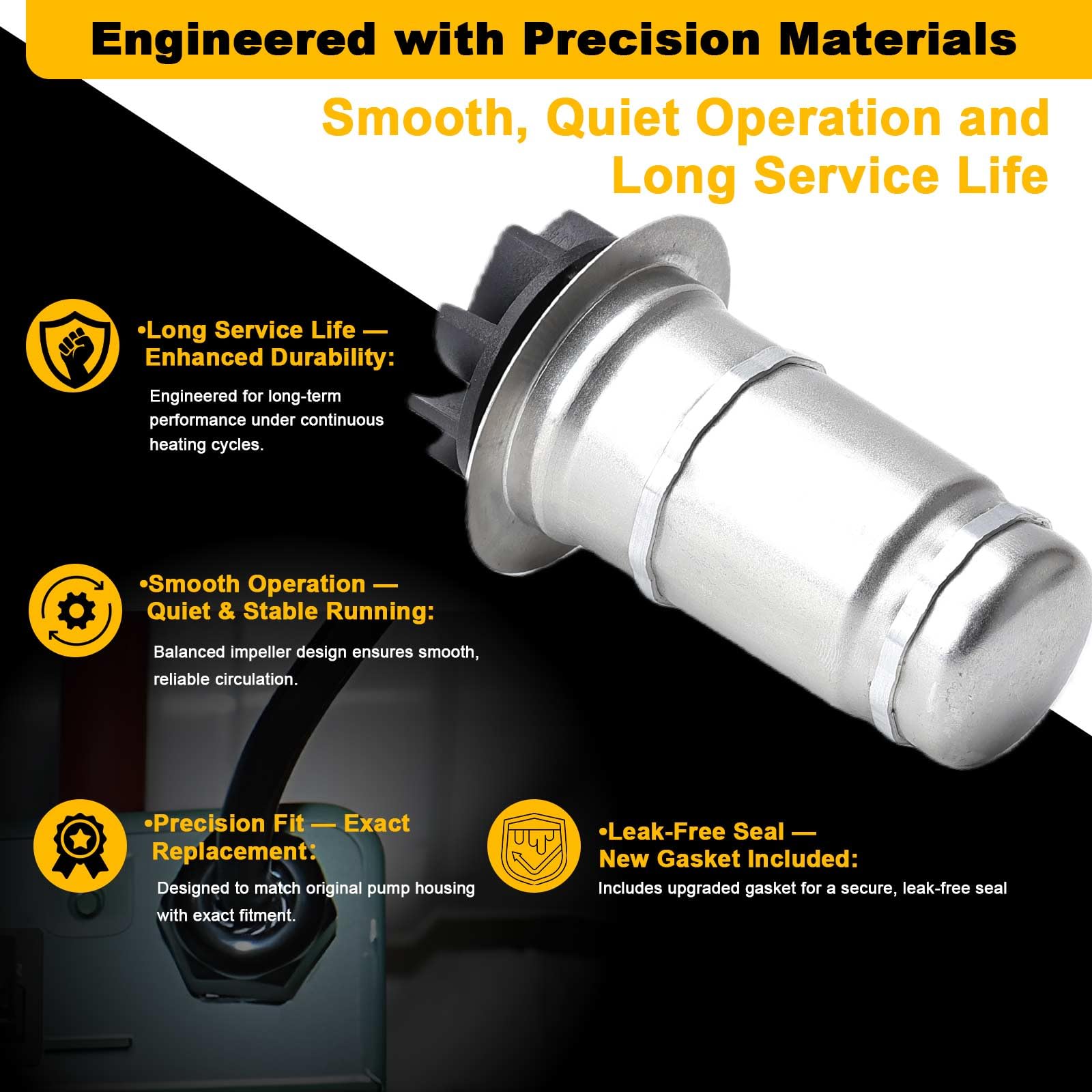 LLYZFED upgraded rotor materials improve wear resistance in the pump